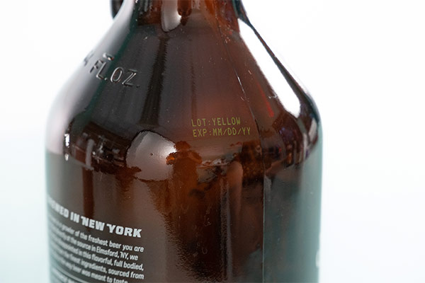 Craft beer bottle